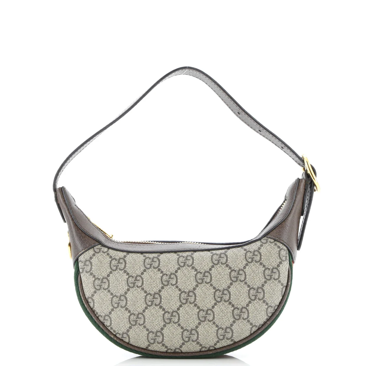 Ophidia Half Moon Bag GG Coated Canvas Mini - Deep Luxury