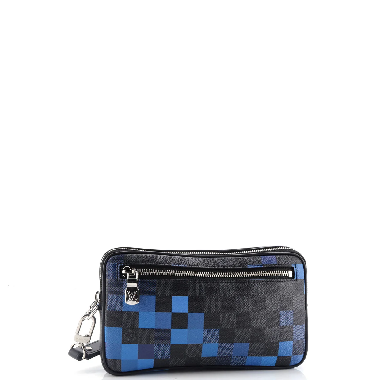 Alpha Clutch Limited Edition Damier Graphite Pixel - Deep Luxury