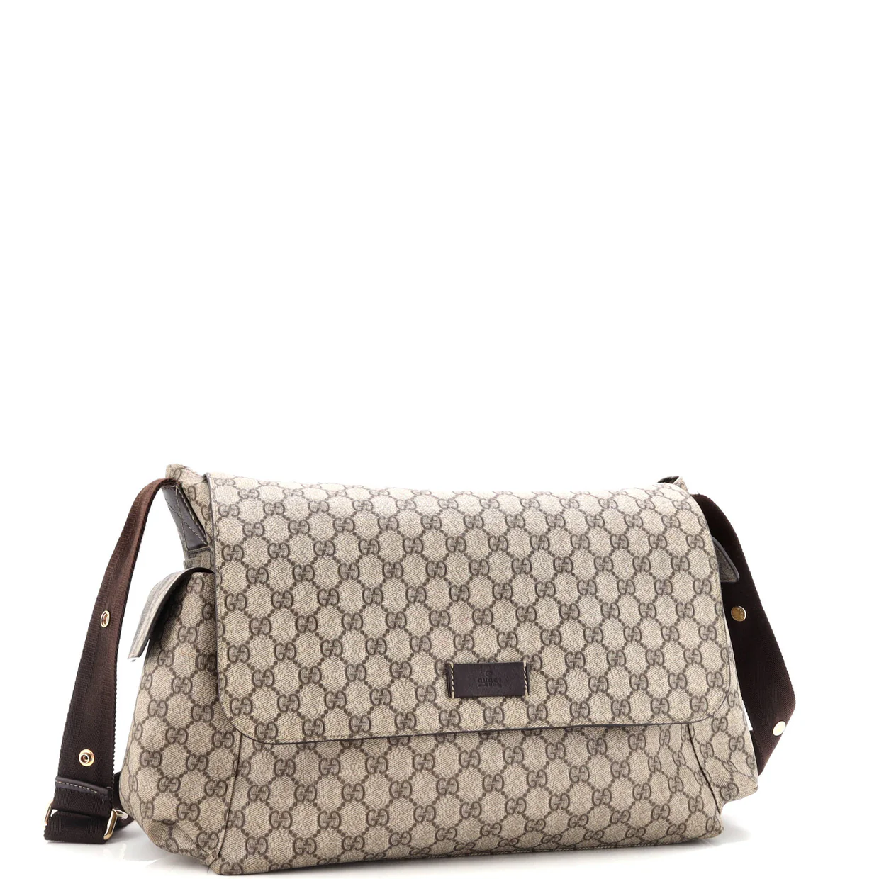 Diaper Bag GG Coated Canvas - Deep Luxury