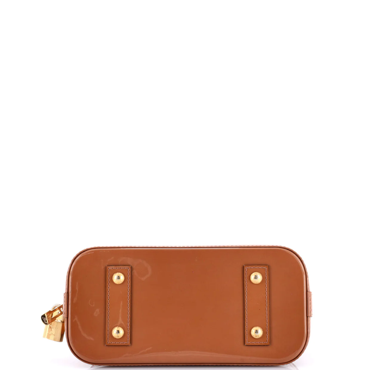 Alma Handbag Monogram Vernis BB - Deep Luxury