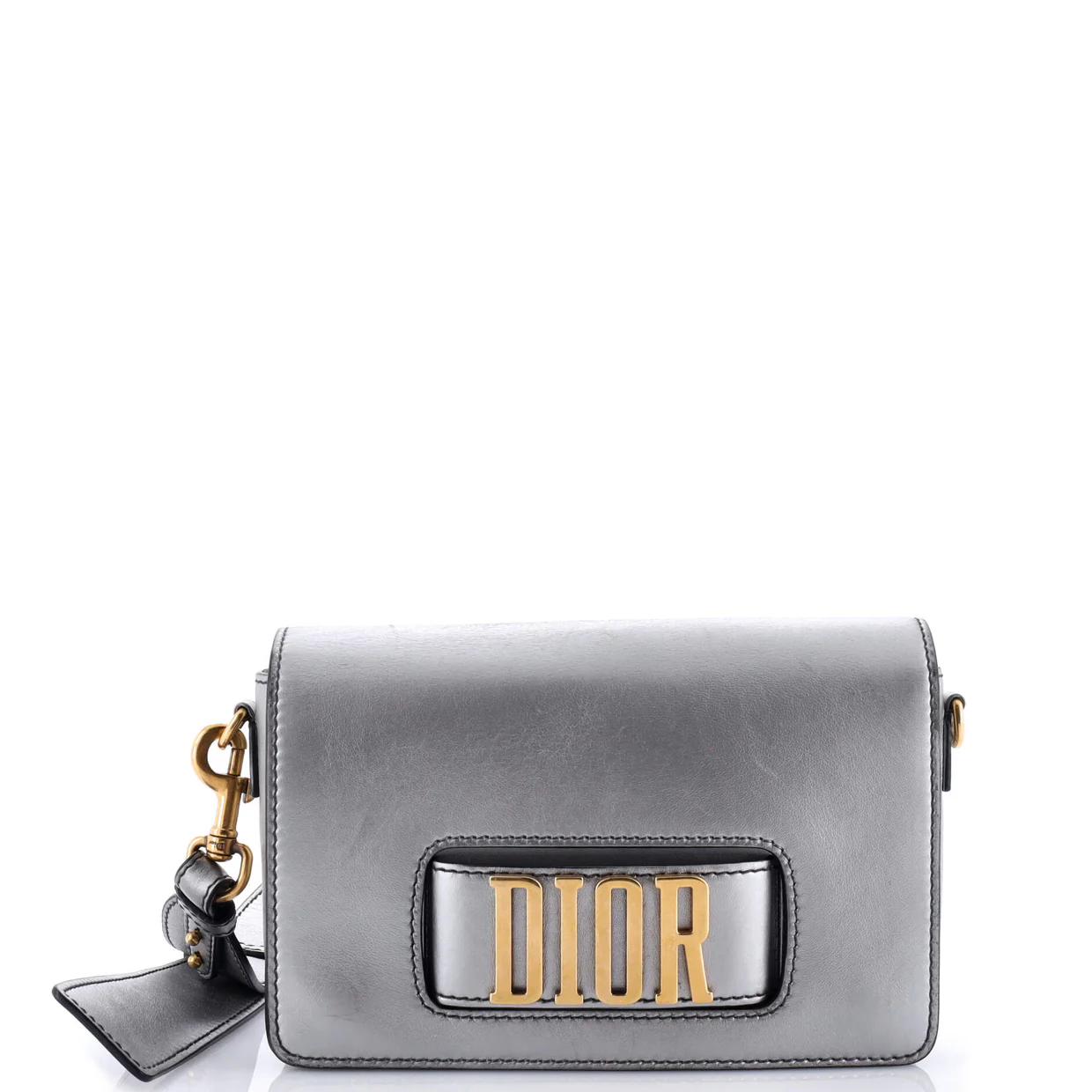 Dio(r)evolution Flap Bag Leather Medium - Deep Luxury