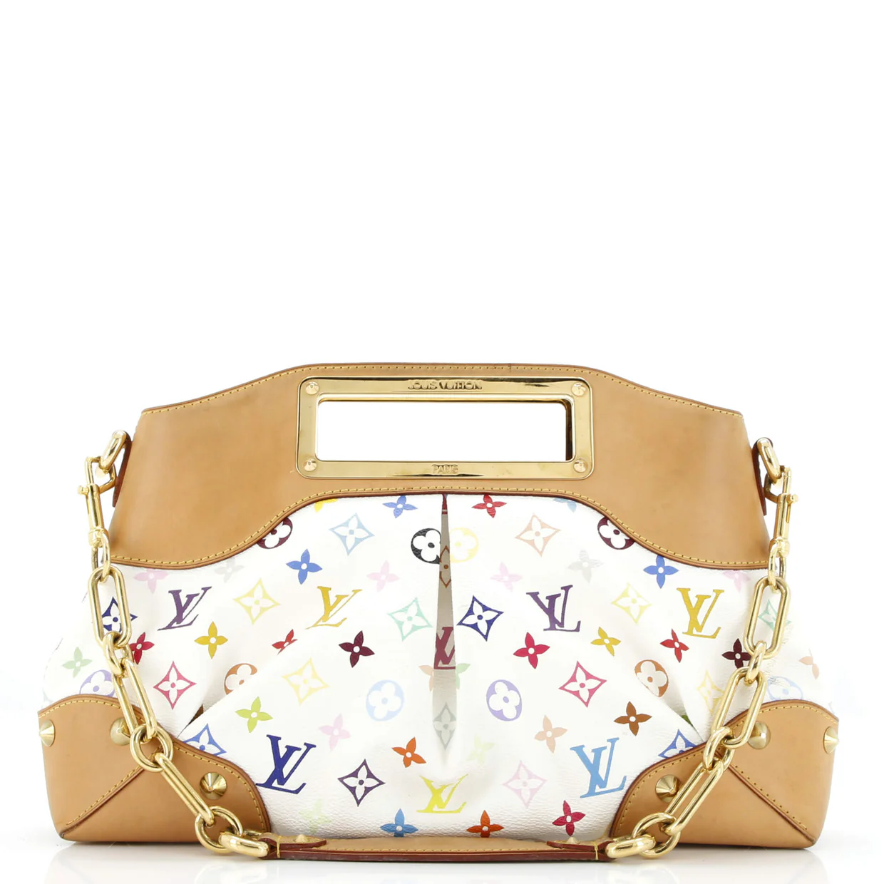 Judy Handbag Monogram Multicolor MM - Deep Luxury