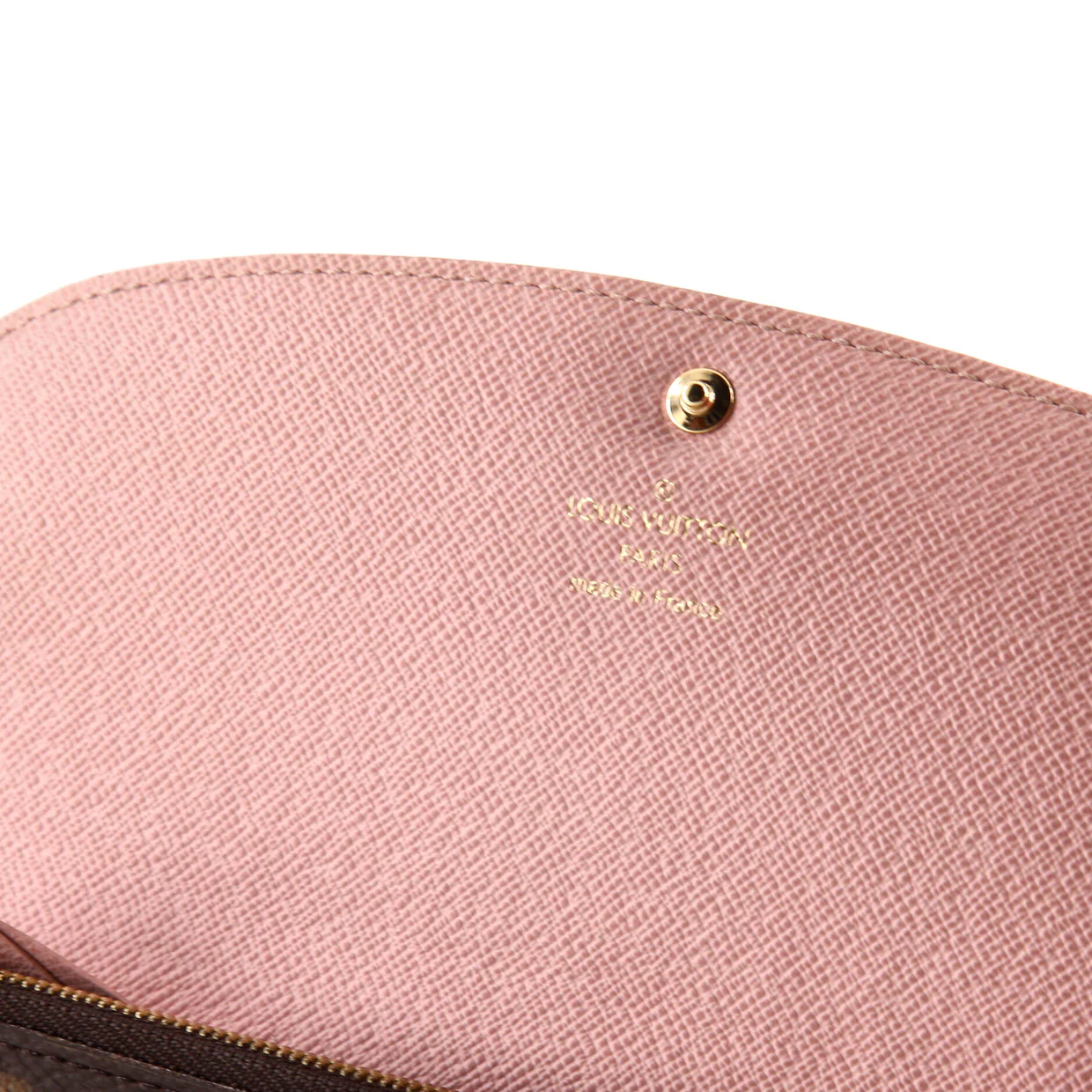 Emilie Wallet Monogram Canvas - Deep Luxury