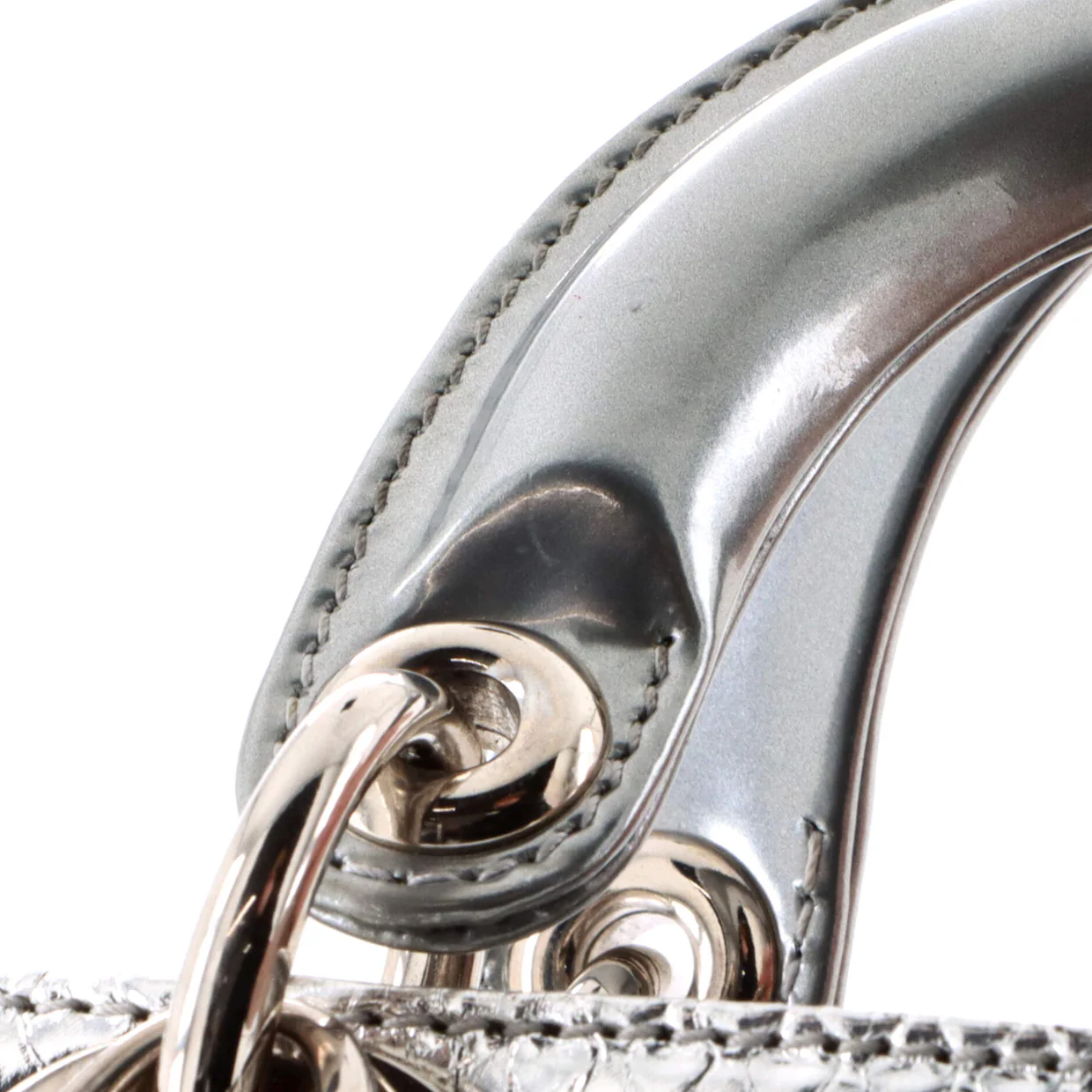 Lady Dior Chain Bag Python Mini - Deep Luxury