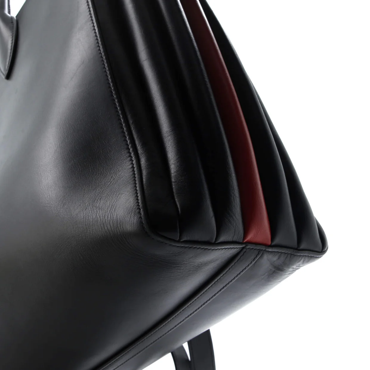 Soft Bibliotheque Tote City Calfskin Large - Deep Luxury