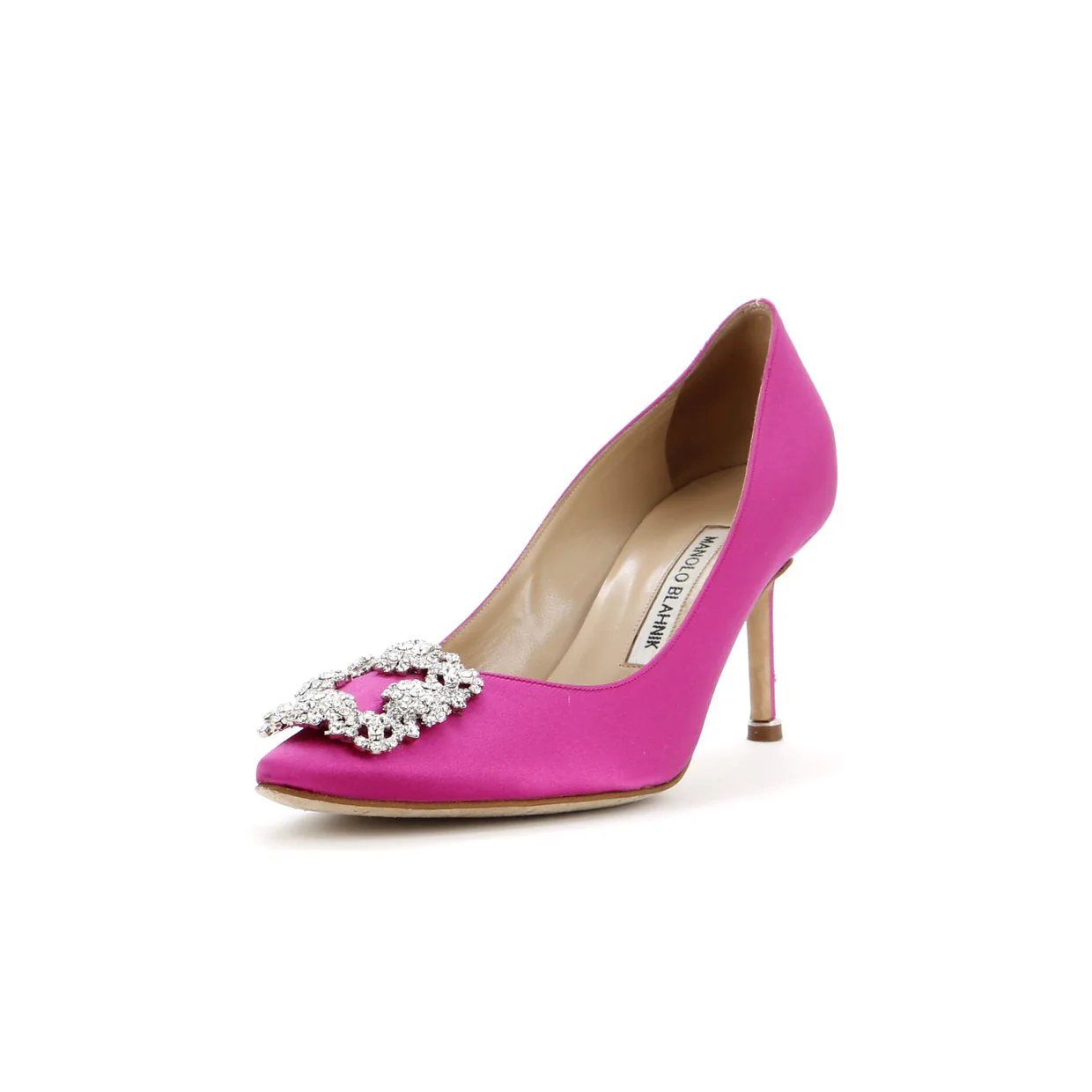 Women's Hangisi Pumps Satin 70 - Deep Luxury