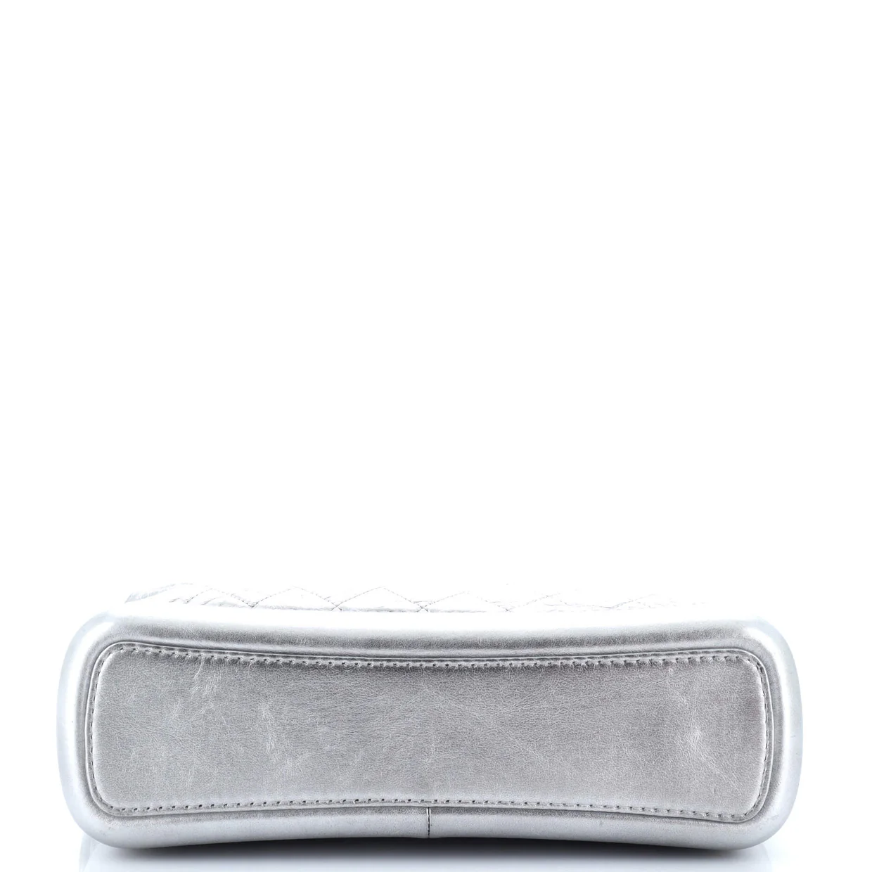 Gabrielle Hobo Quilted Metallic Aged Calfskin Large - Deep Luxury