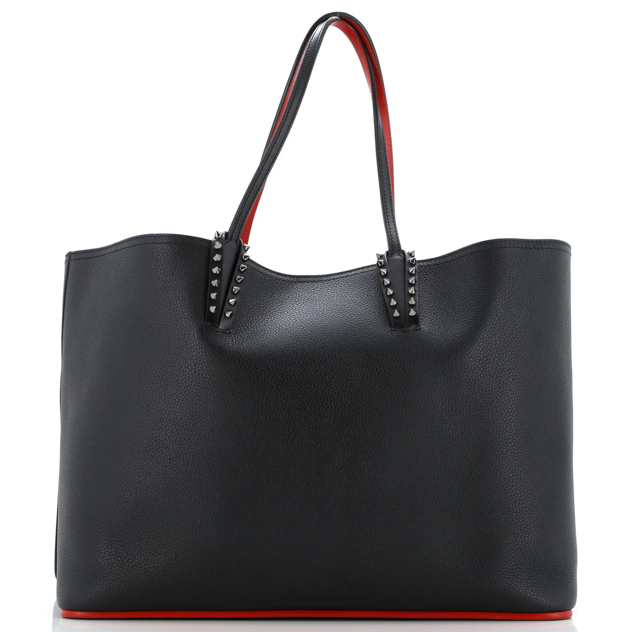 Cabata East West Tote Leather Large - Deep Luxury