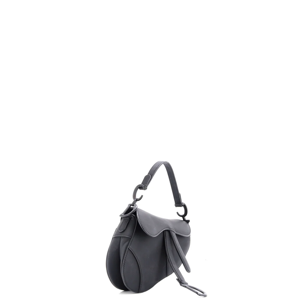 Ultra Matte Saddle Handbag Leather Mini - Deep Luxury