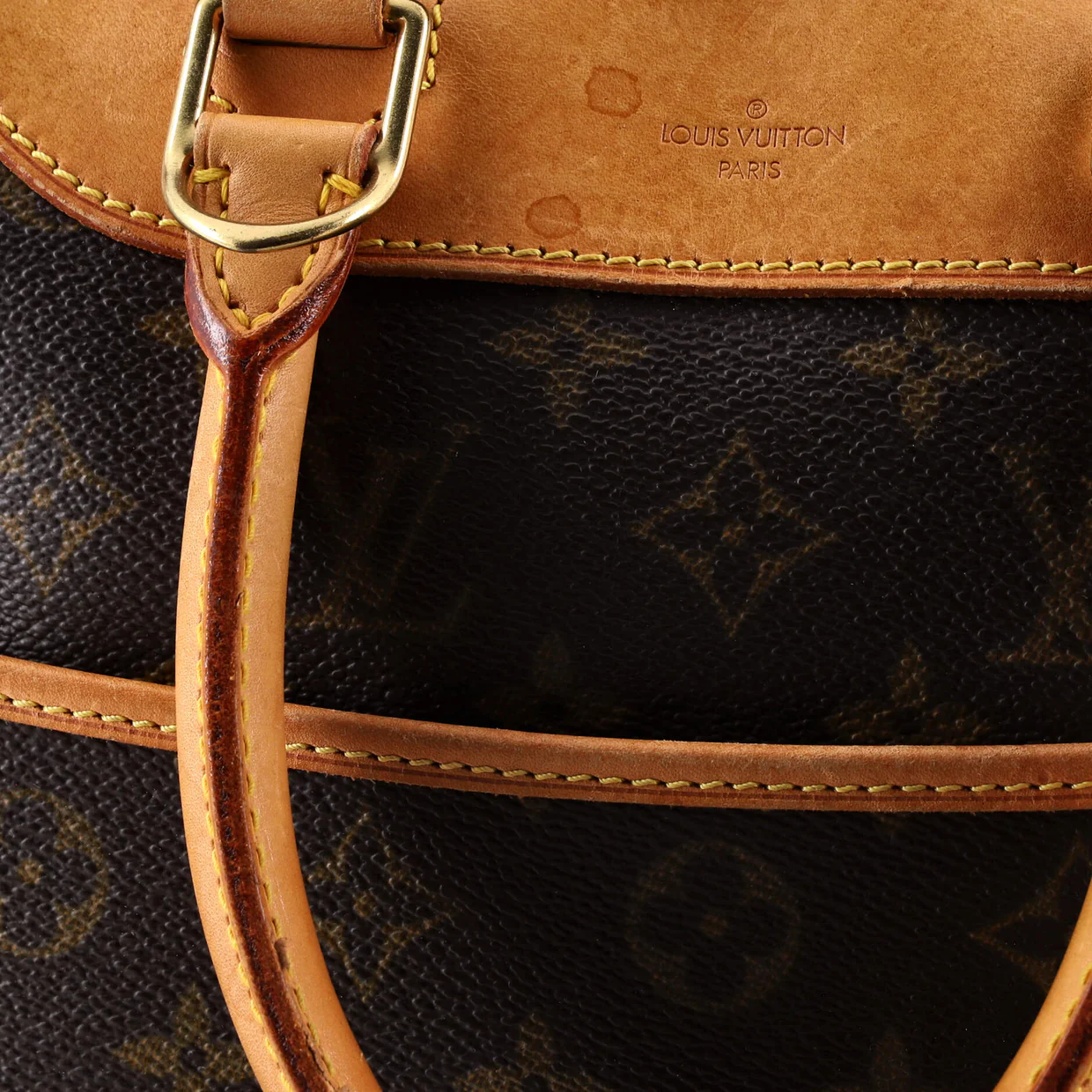Trouville Handbag Monogram Canvas - Deep Luxury