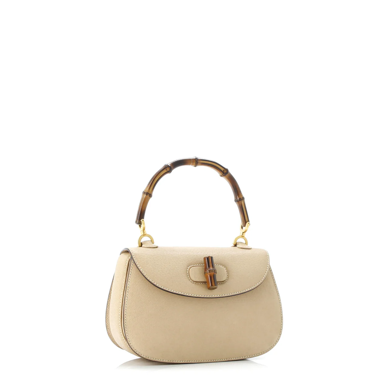 Bamboo 1947 Top Handle Bag Leather Small - Deep Luxury