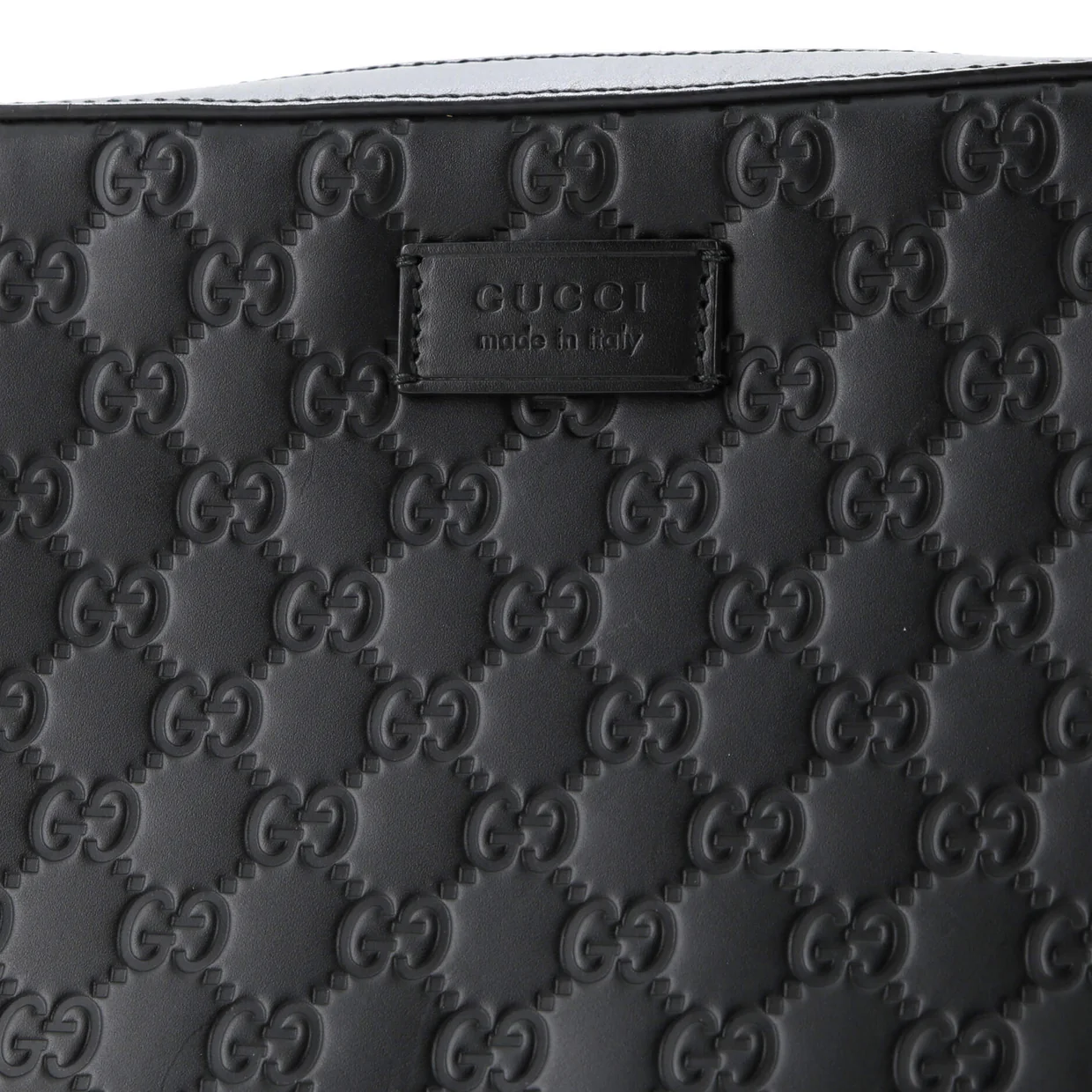 Wristlet Clutch Guccissima Leather - Deep Luxury