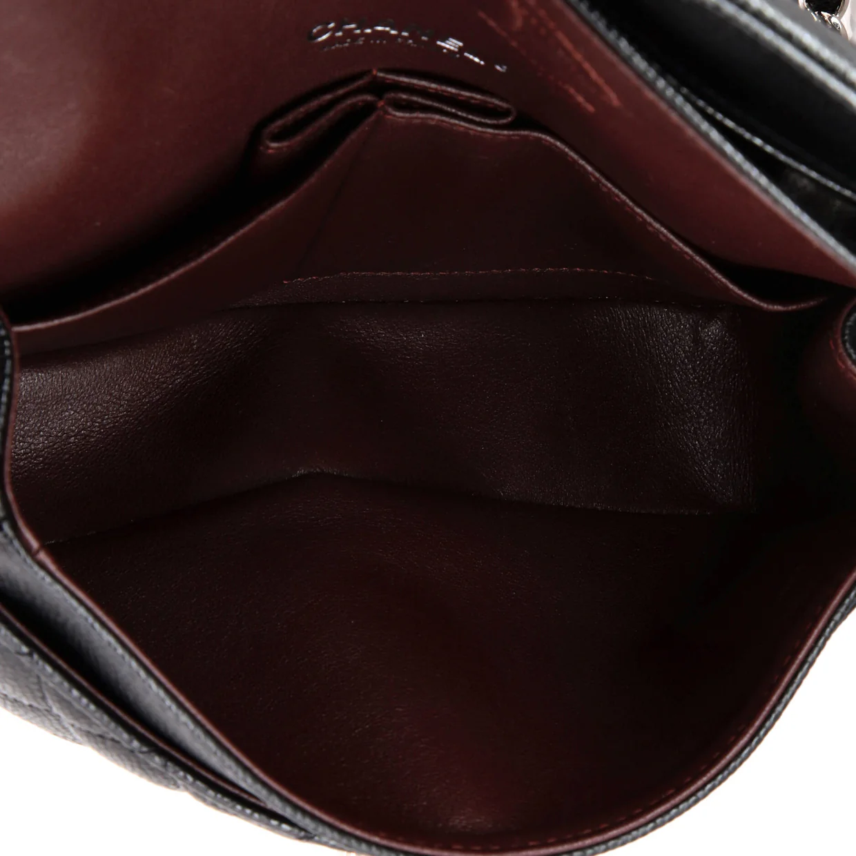 Classic Double Flap Bag Quilted Caviar Small - Deep Luxury