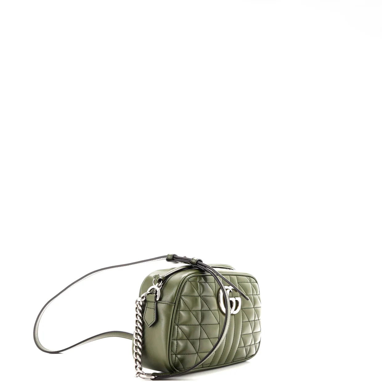 GG Marmont Shoulder Bag Mixed Matelasse Leather Small - Deep Luxury