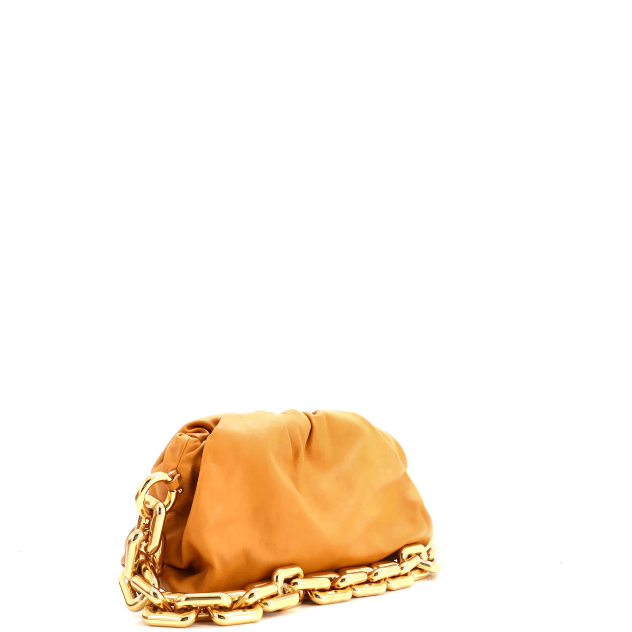 The Chain Pouch Leather Teen - Deep Luxury