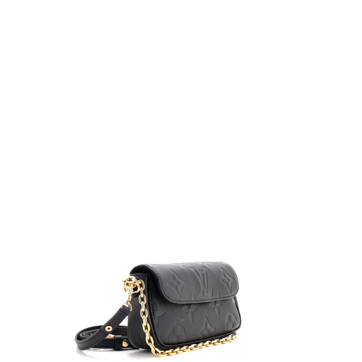 Ivy Wallet on Chain Monogram Empreinte Giant - Deep Luxury