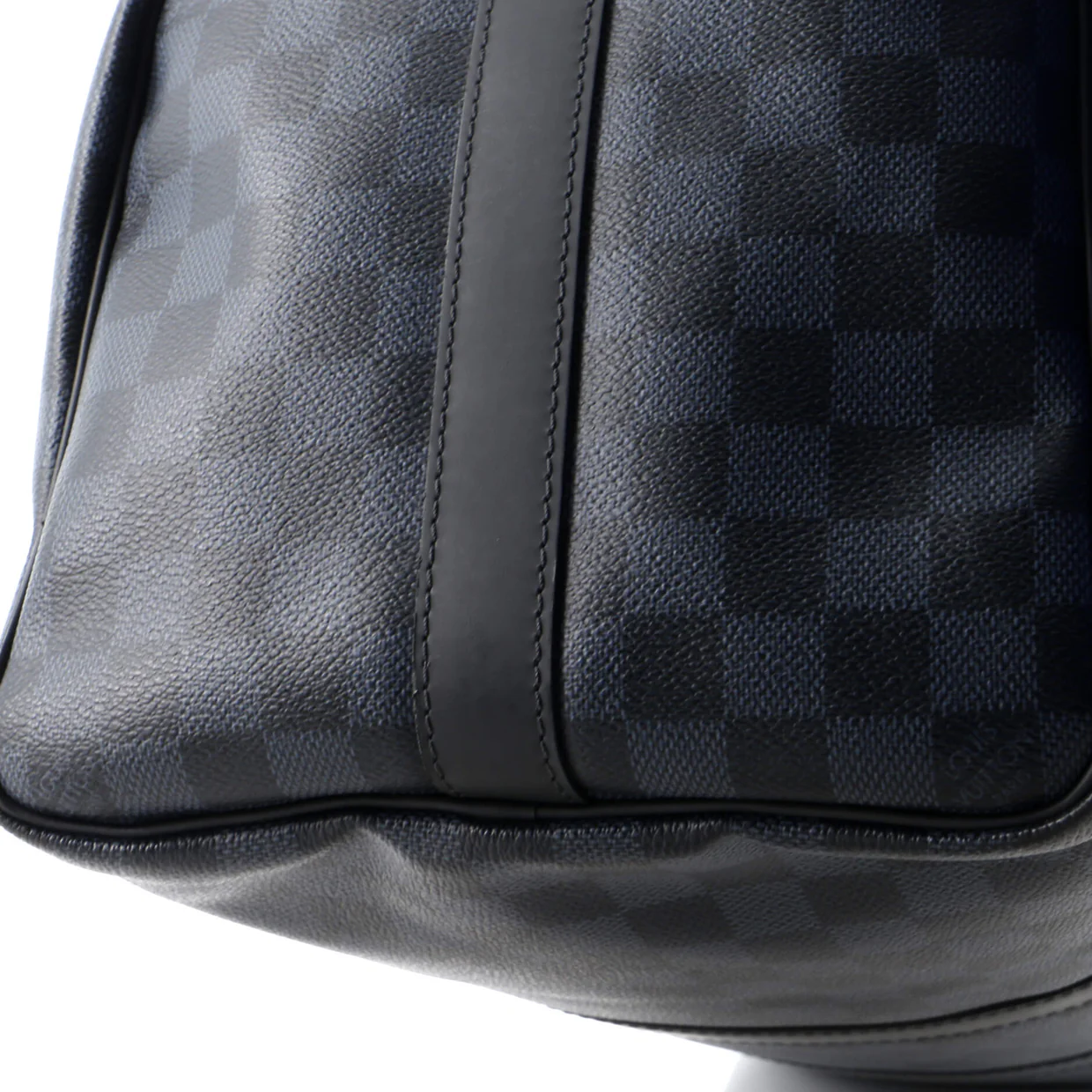 Keepall Bandouliere Bag Damier Cobalt 45 - Deep Luxury