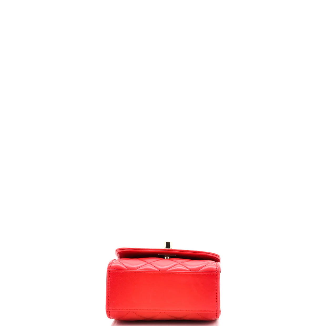 Trendy CC Clutch with Chain Quilted Lambskin Small - Deep Luxury