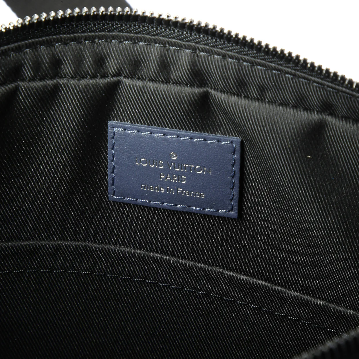 Duo Messenger Bag Monogram Shadow Leather - Deep Luxury