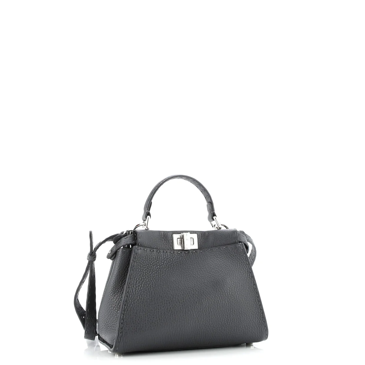 Selleria Peekaboo Bag Leather Mini - Deep Luxury