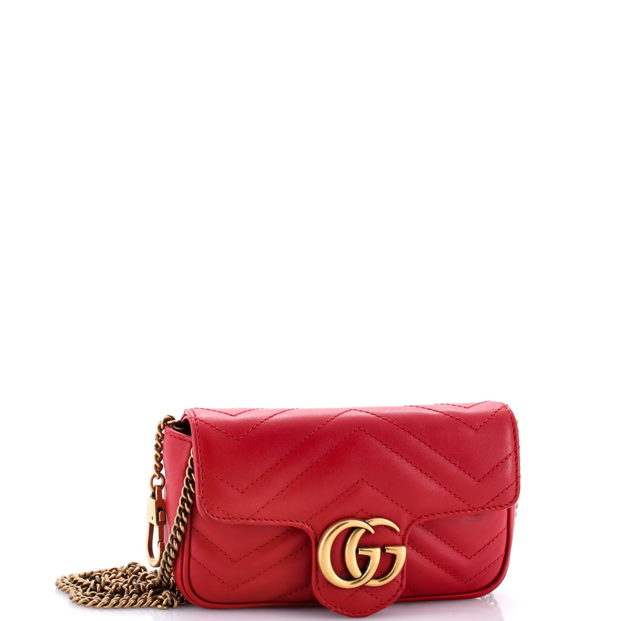 GG Marmont Flap Bag Matelasse Leather Super Mini - Deep Luxury