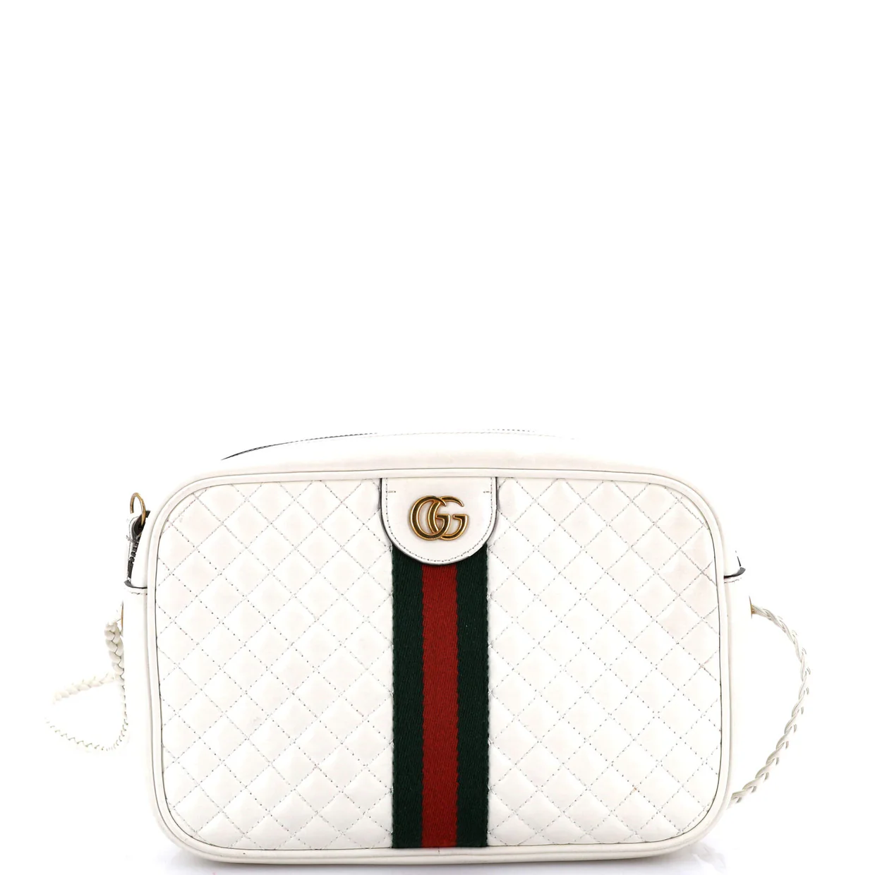 Trapuntata Camera Bag Quilted Leather Small - Deep Luxury