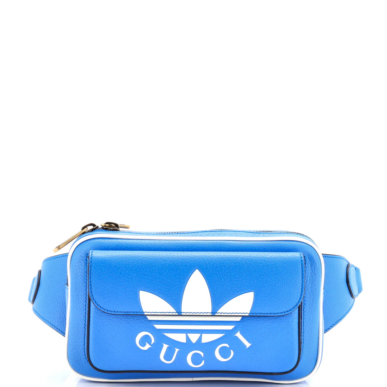 x adidas Zip Belt Bag Leather - Deep Luxury