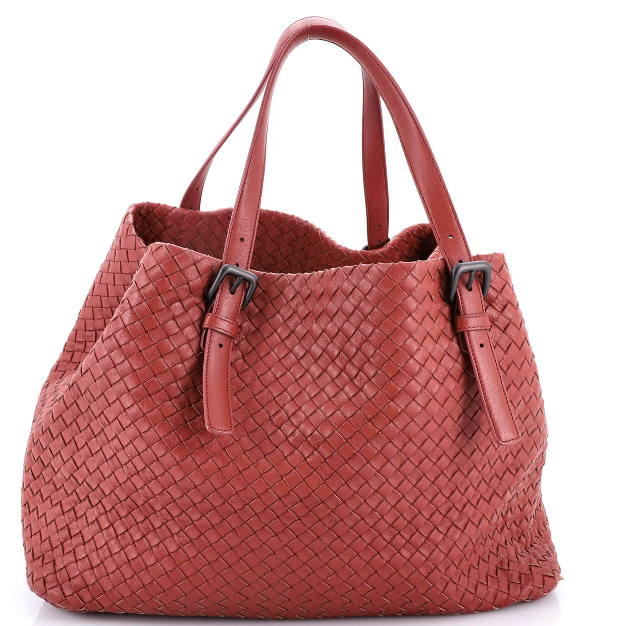 A-Shape Tote Intrecciato Nappa Large - Deep Luxury