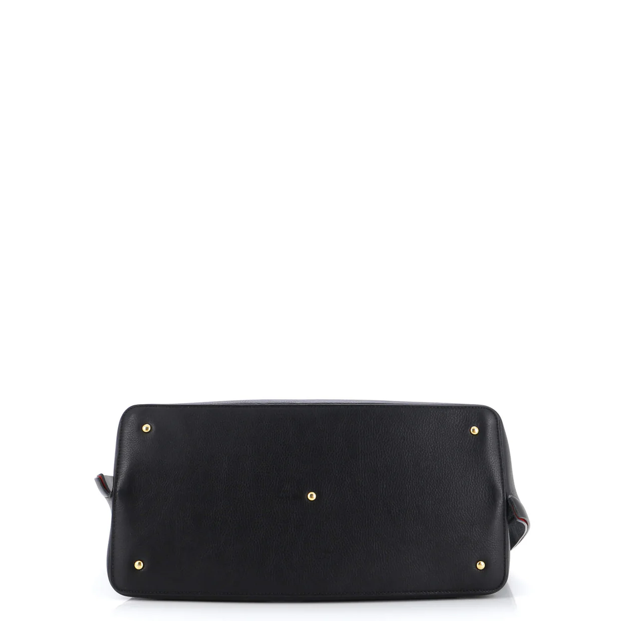 VLogo Escape Tote Leather Medium - Deep Luxury