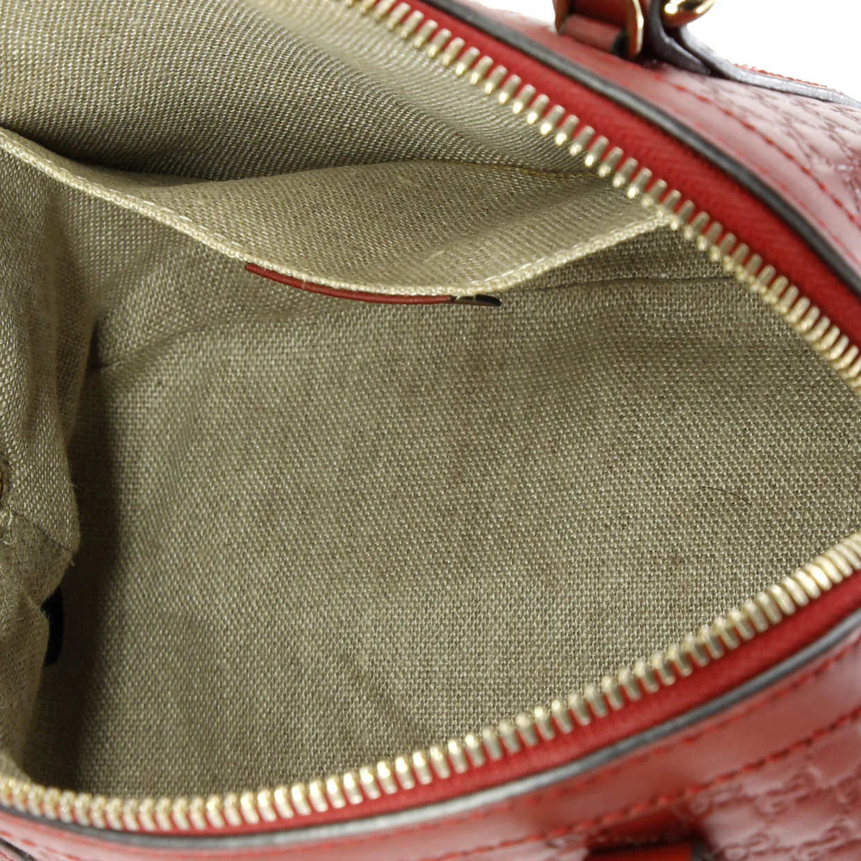 Convertible Dome Satchel Microguccissima Leather Mini - Deep Luxury