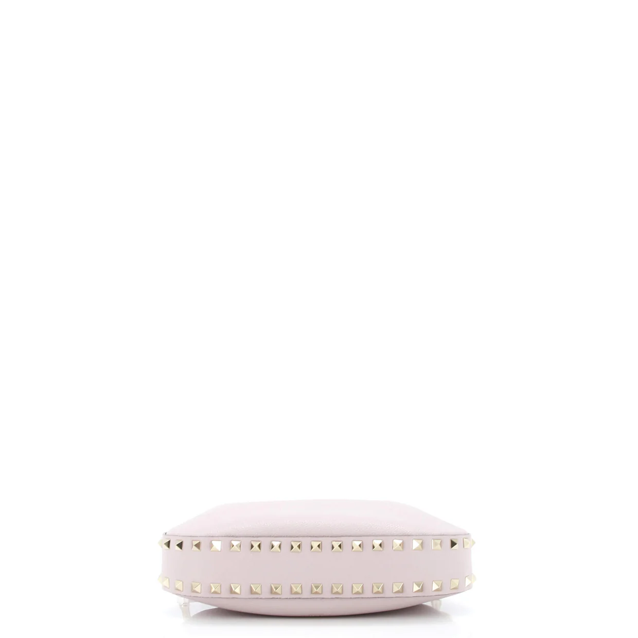 Rockstud Zip Hobo Bag Leather Small - Deep Luxury