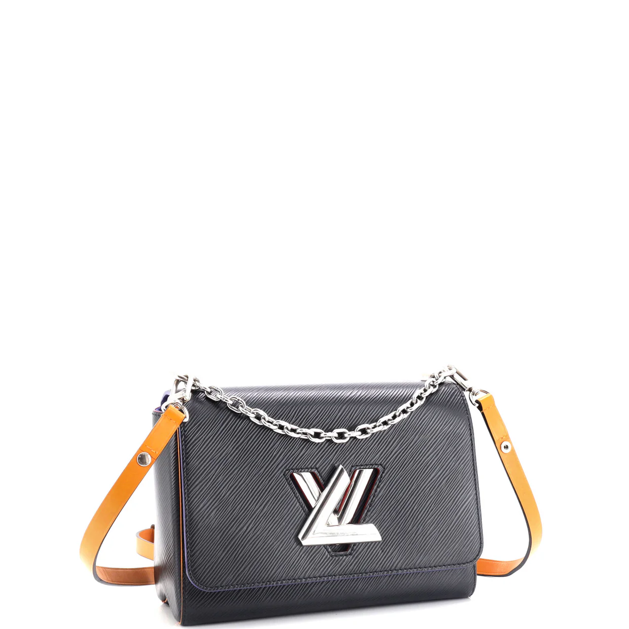 Twist Convertible Handbag Epi Leather MM - Deep Luxury