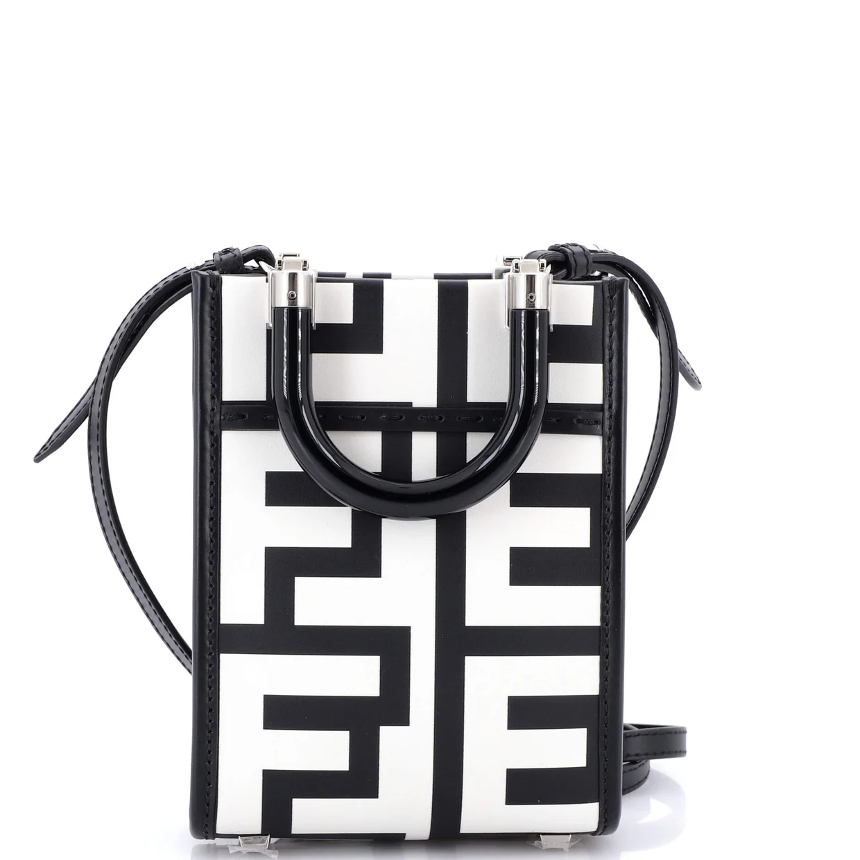 x Marc Jacobs Sunshine Shopper Tote Printed Leather Mini - Deep Luxury