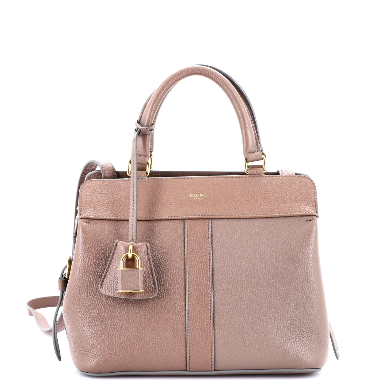 Cabas de France Tote Leather Small - Deep Luxury