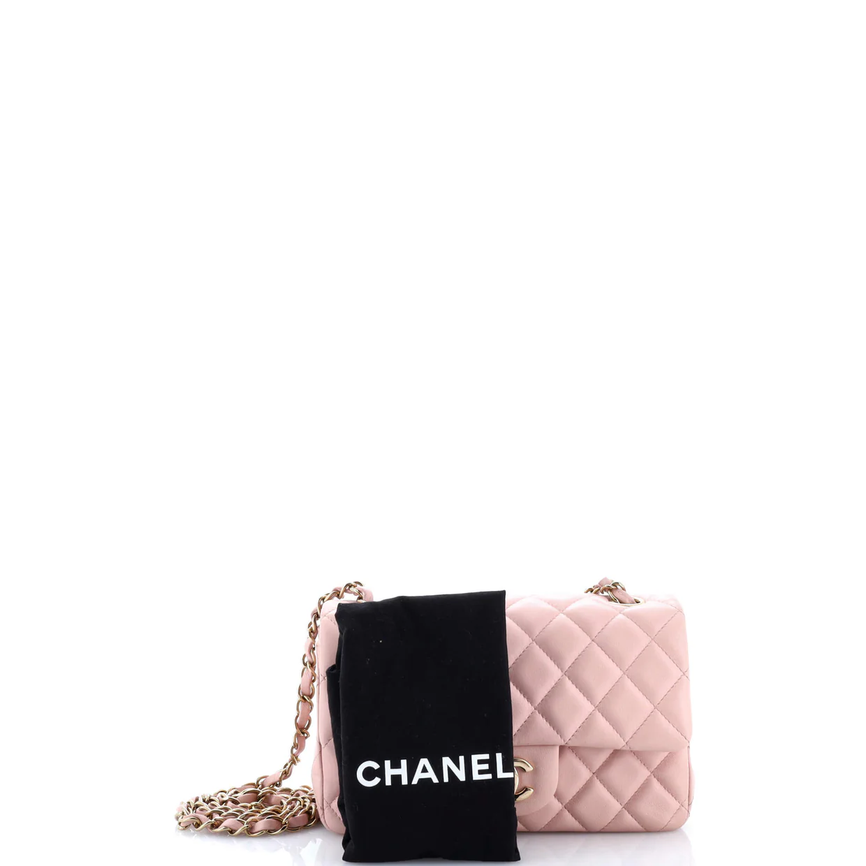 Classic Single Flap Bag Quilted Lambskin Mini - Deep Luxury