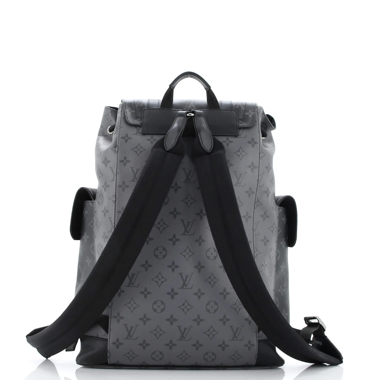 Christopher Backpack Reverse Monogram Eclipse Canvas MM - Deep Luxury