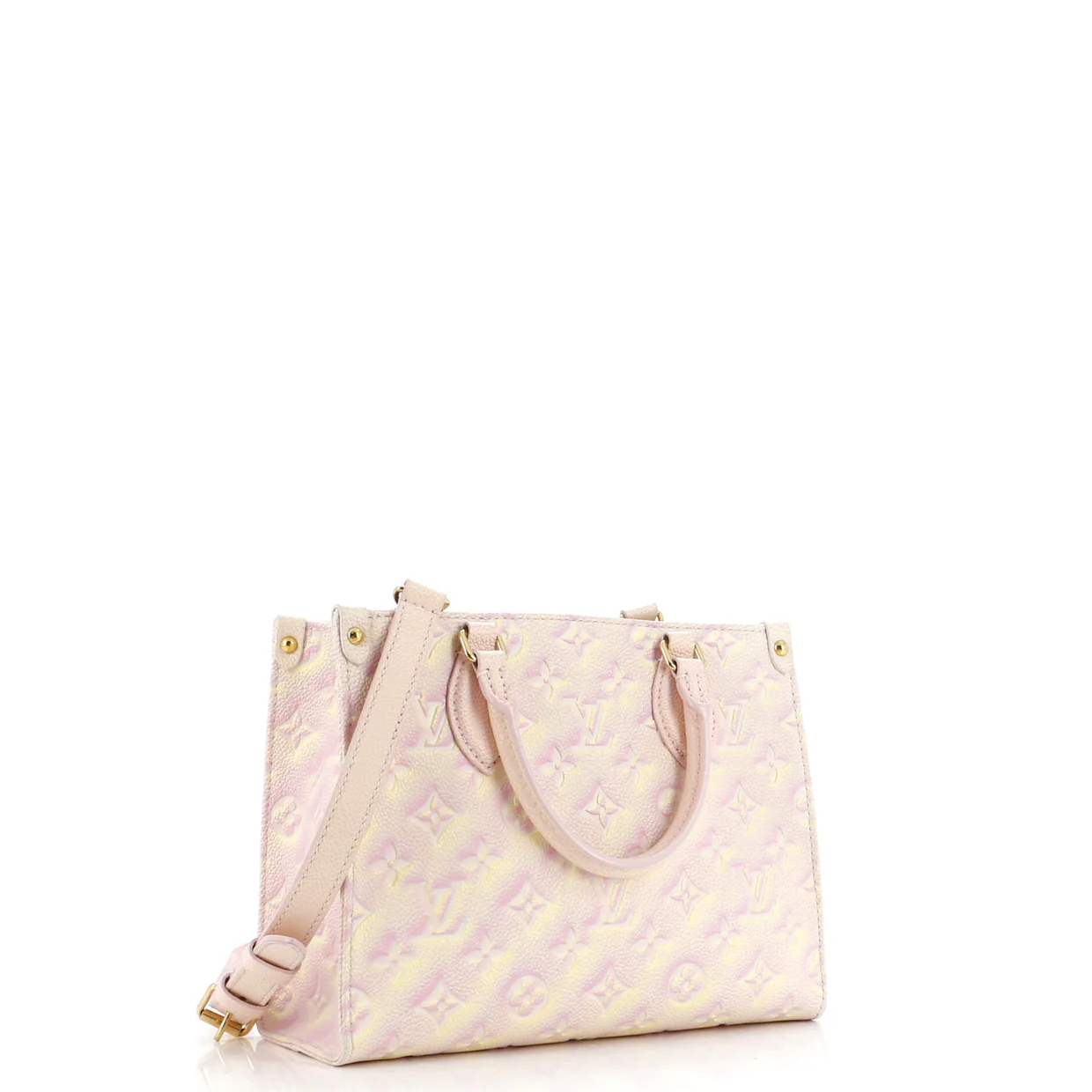 OnTheGo Tote Stardust Monogram Empreinte Leather PM - Deep Luxury