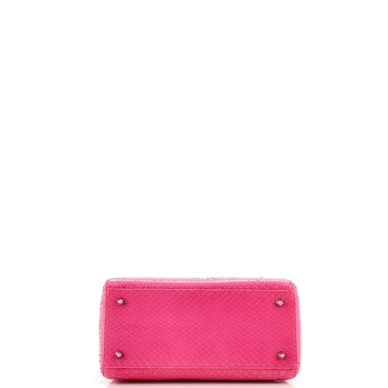 Lady Dior Bag Python Medium - Deep Luxury