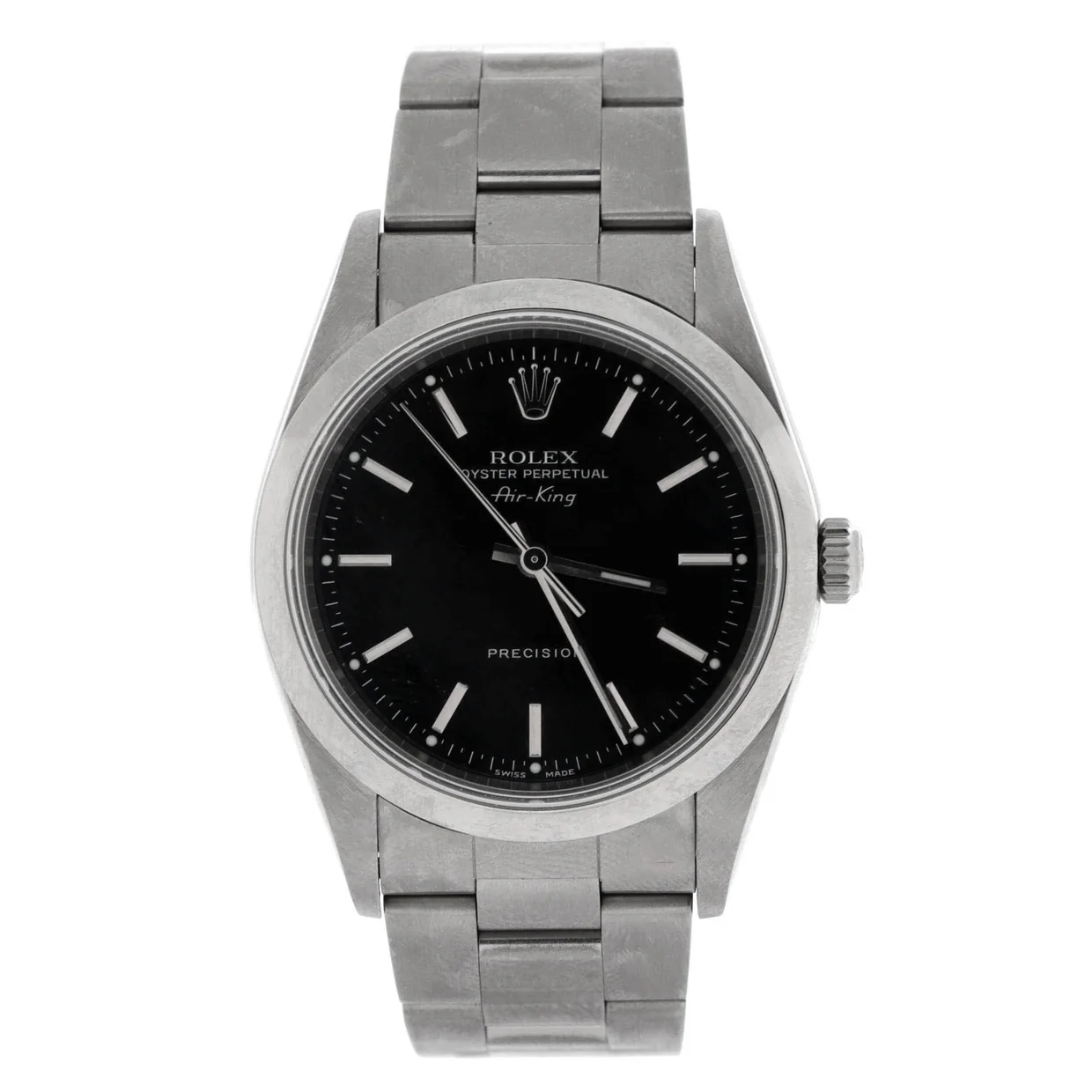 Oyster Perpetual Air King Automatic Watch Stainless Steel 34 - Deep Luxury