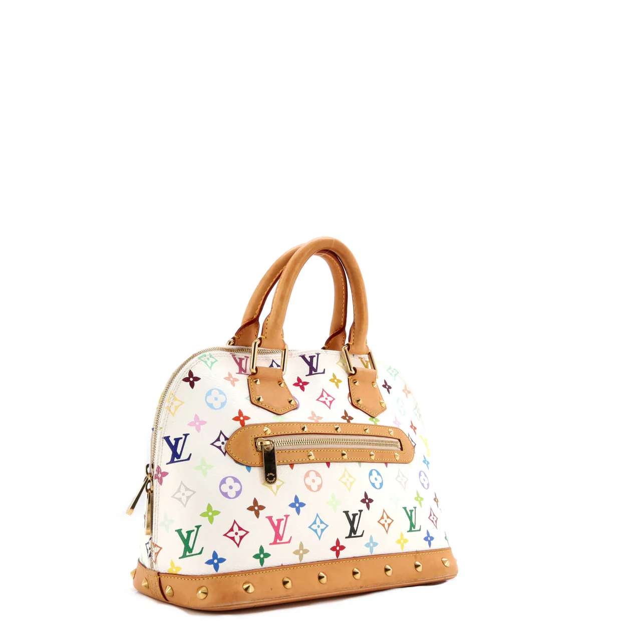 Alma Handbag Monogram Multicolor PM - Deep Luxury