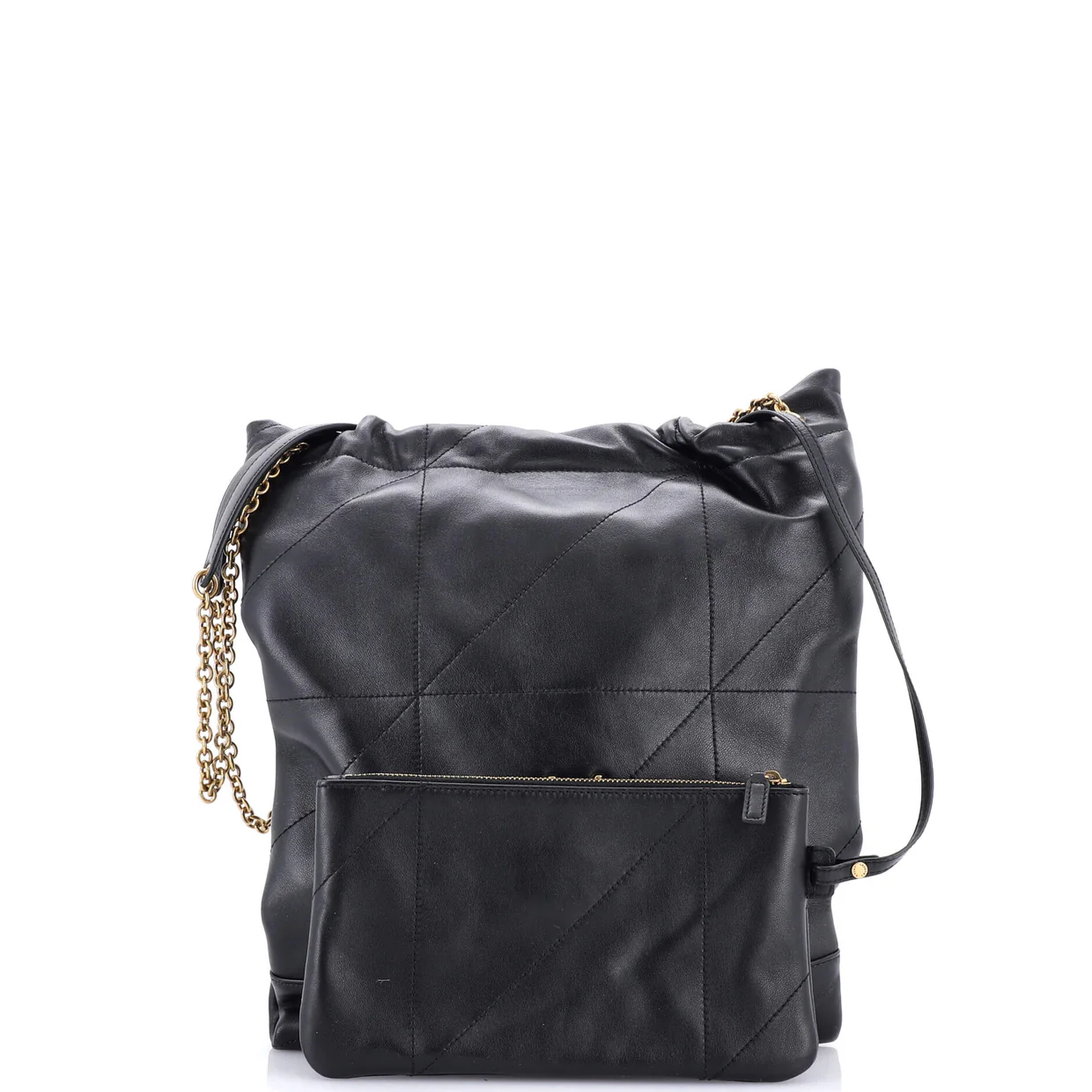 Jamie 4.3 Pochon Shoulder Bag Quilted Leather - Deep Luxury