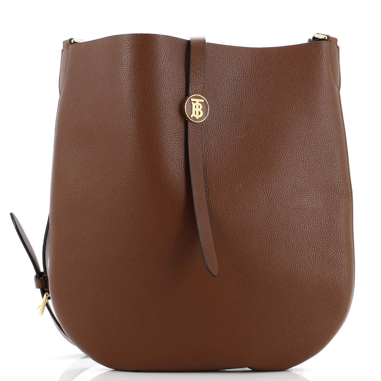 TB Besace Bag Leather Medium - Deep Luxury
