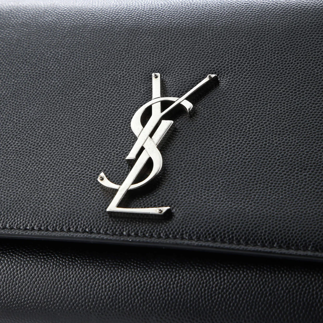 Classic Monogram Crossbody Bag Grainy Leather Medium - Deep Luxury