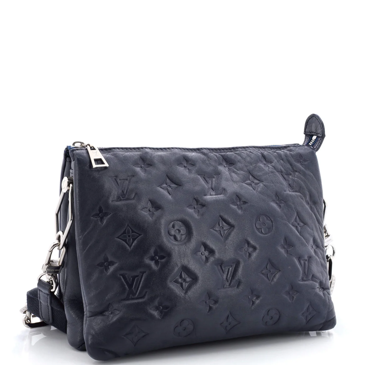 Coussin Bag Monogram Embossed Lambskin PM - Deep Luxury