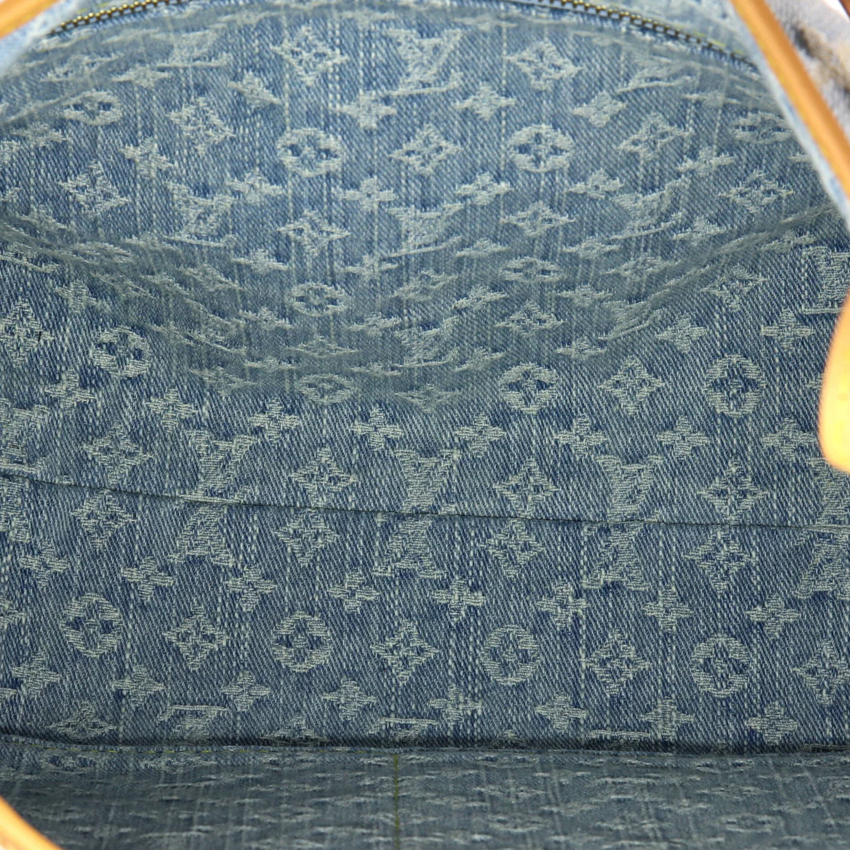 CarryAll Hobo Monogram Denim PM - Deep Luxury