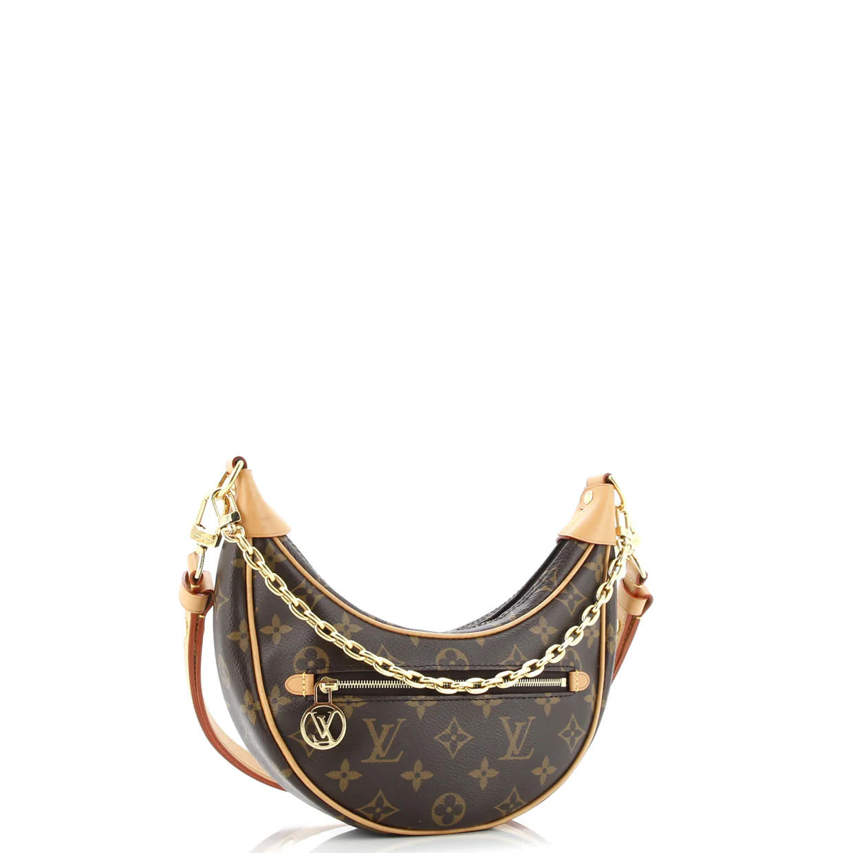 Loop Handbag Monogram Canvas - Deep Luxury