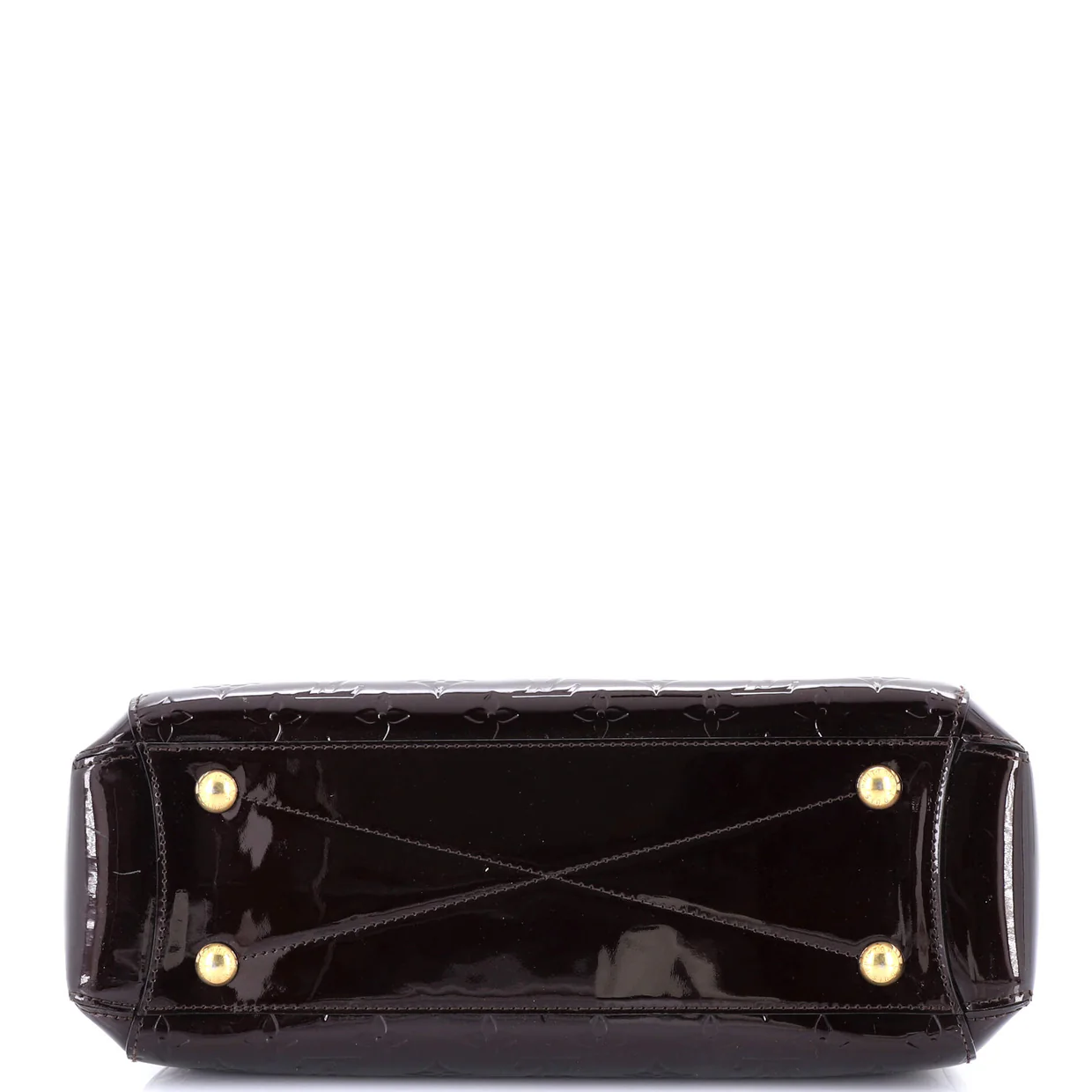 Montaigne Handbag Monogram Vernis MM - Deep Luxury