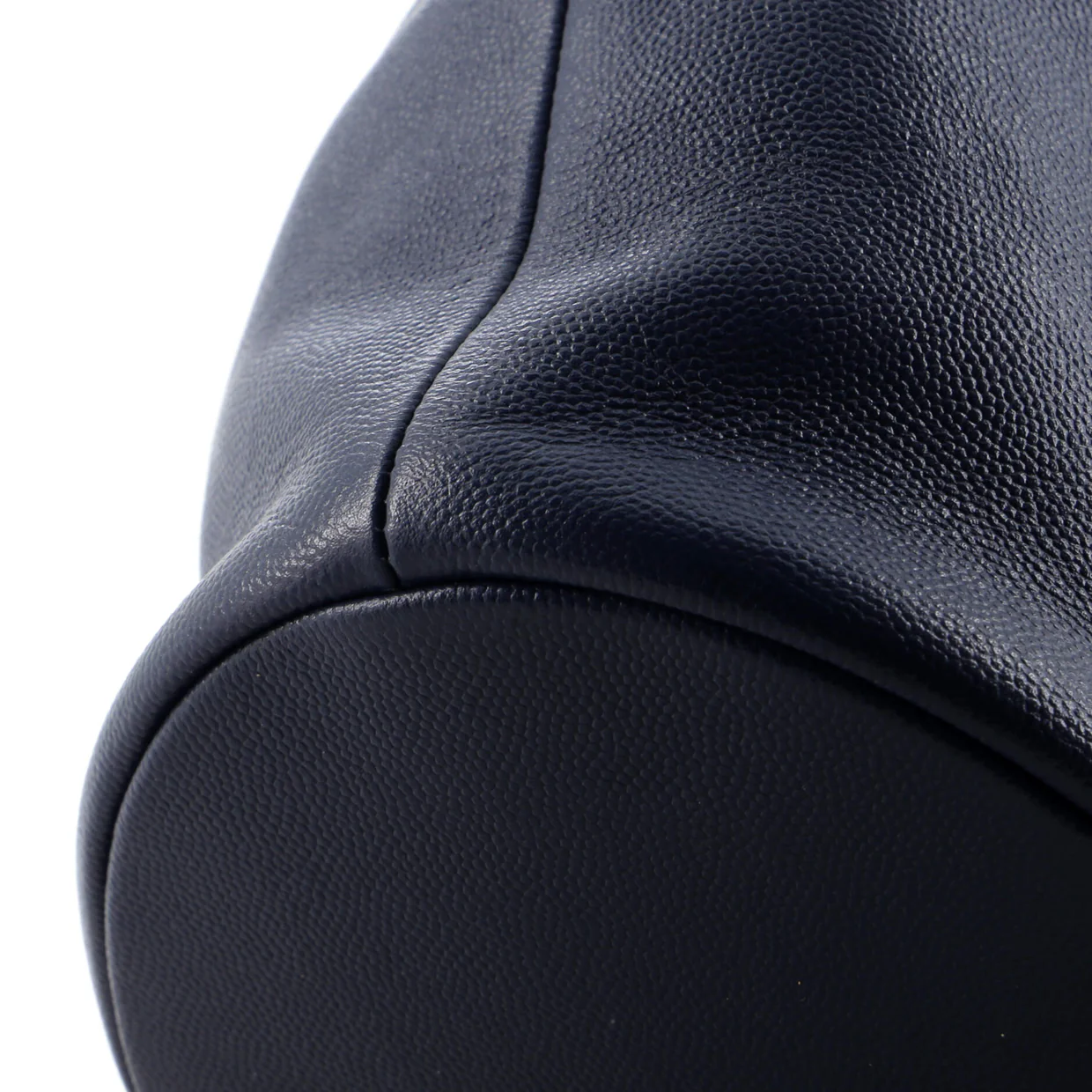 Deauville Drawstring Bucket Bag Studded Caviar Medium - Deep Luxury