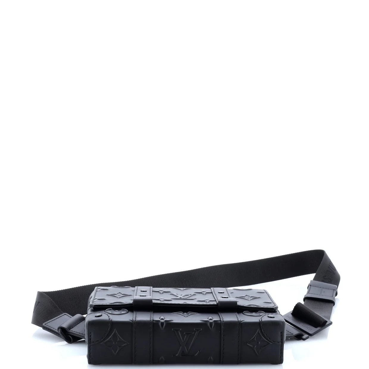 Trunk Slingbag Monogram Seal Leather - Deep Luxury