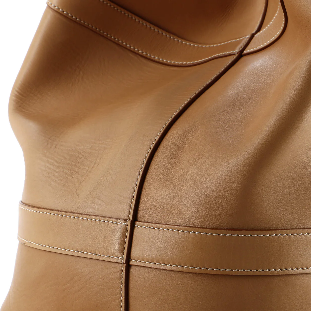 Rive Gauche Tote Bag Leather Large - Deep Luxury